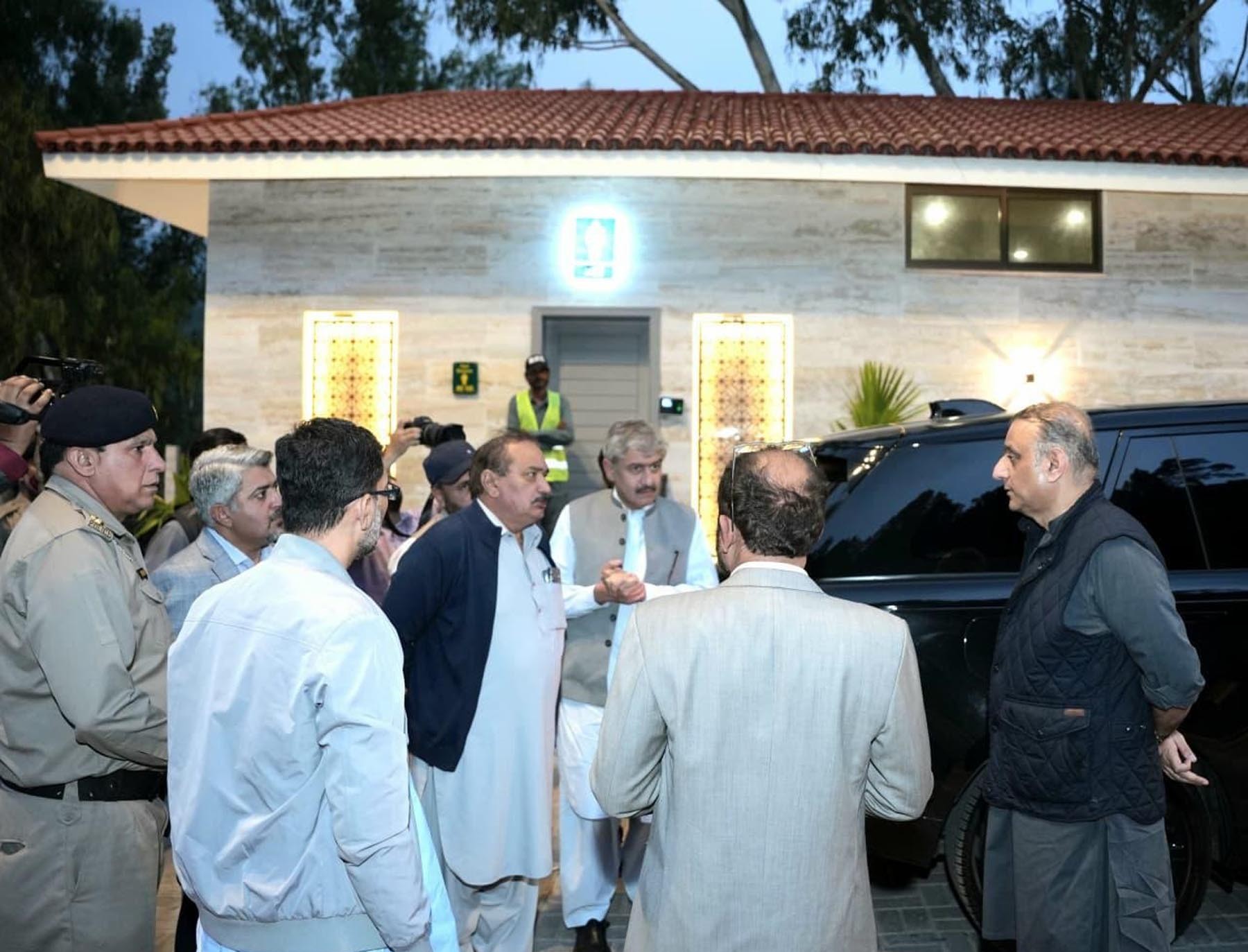 وفاقی وزیر مواصلات عبدالعلیم خان کا اسلام آبادمری ایکسپریس وے کا دورہ ،