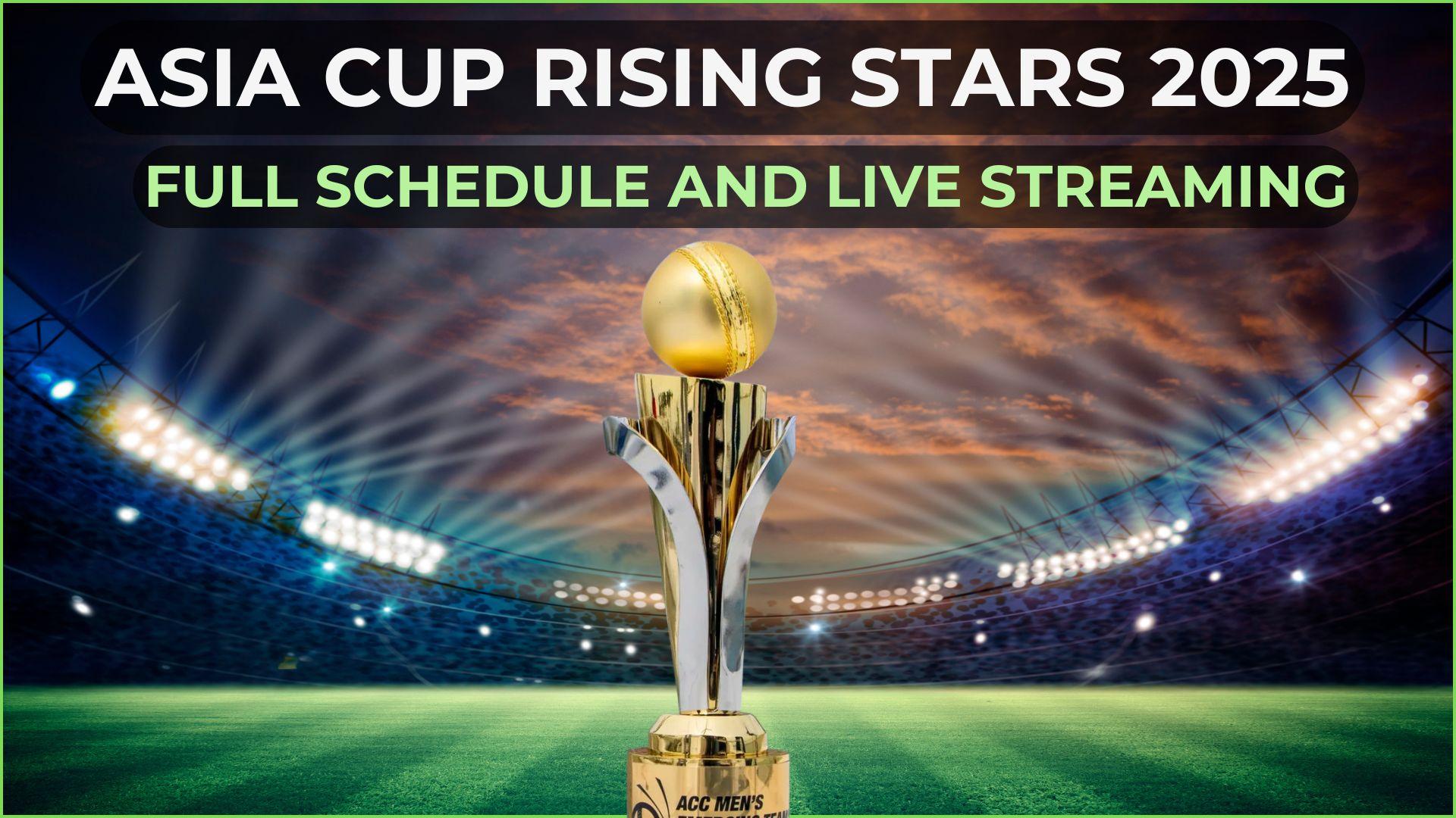 Asia Cup Rising Stars