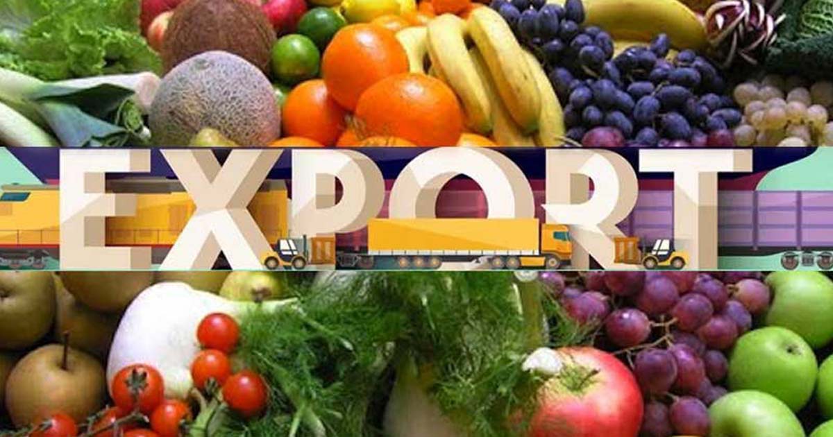 National fruit exports
