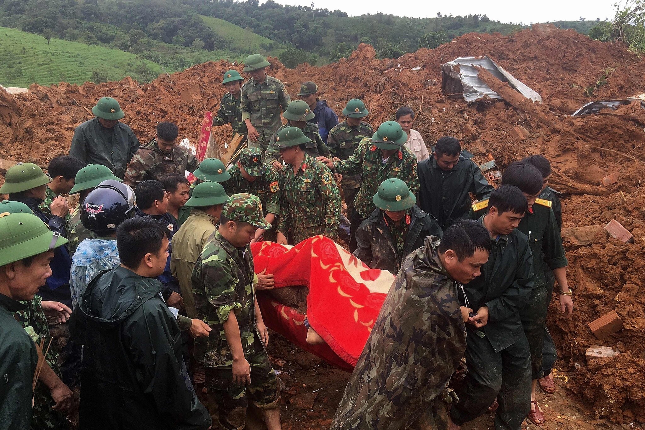 Landslide in Vietnam