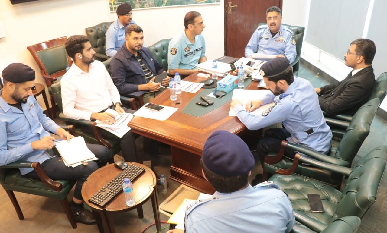 Meeting chaired by IGP Islamabad