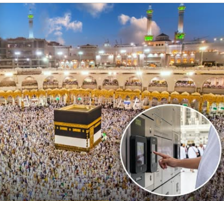 مسجد الحرام کے بیرونی صحنوں میں زائرین کے لئے مفت لاکرز کی سہولت فراہم
