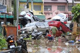 Typhoon Kalamagi in the Philippines