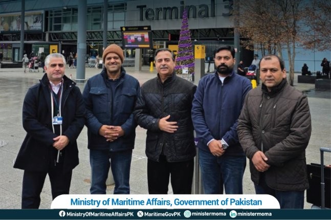 وفاقی وزیر جنید انوار چوہدری آئی ایم او اسمبلی اور کونسل انتخابات میں شرکت کے لیے برطانیہ پہنچ گئے