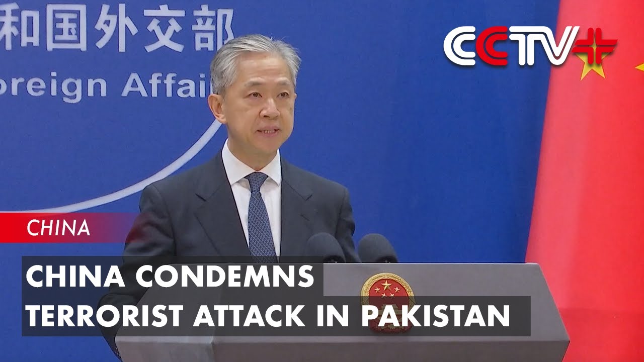 چین کی پاکستان میں دہشت گرد حملے کی مذمت