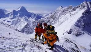 Foreign climber