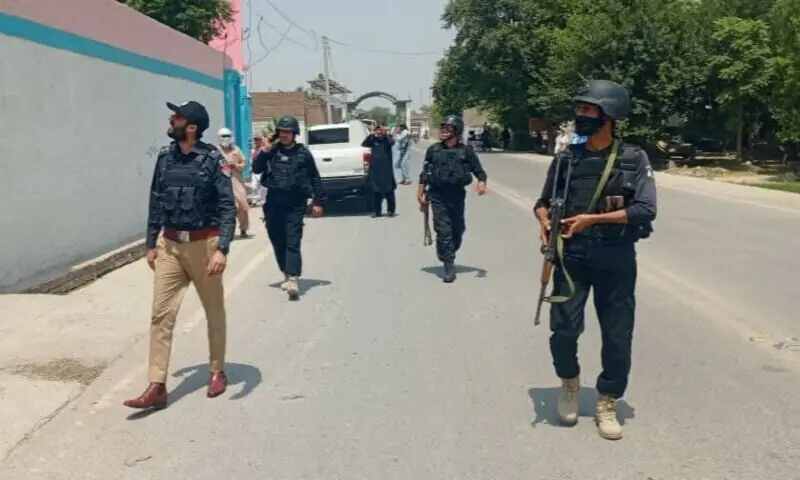 بنوں،احمد زئی پولیس سٹیشن پر فتنہ الخوارج کے دہشت گردوں کا حملہ ناکام