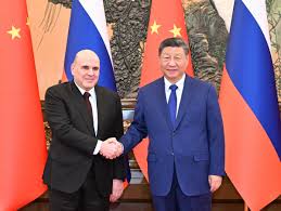 Russian Prime Minister meets Chinese President