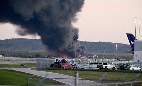 Cargo plane crashes