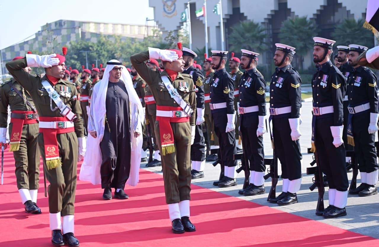 متحدہ عرب امارات کے صدر کا دورۂ پاکستان پاک–یو اے ای دیرینہ دوستی اور باہمی احترام کا مظہر
