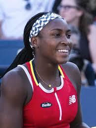 American tennis star Coco Gough