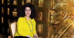 Iranian Nobel laureate Nargis Mohammadi