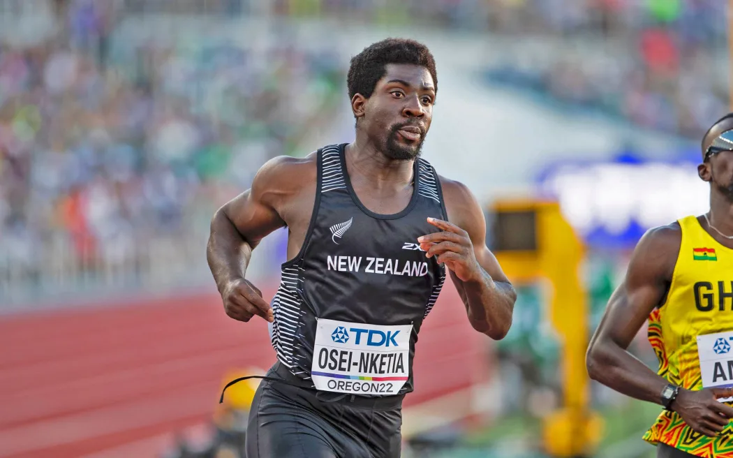 New Zealand sprinter Eddie Osi-Naktia