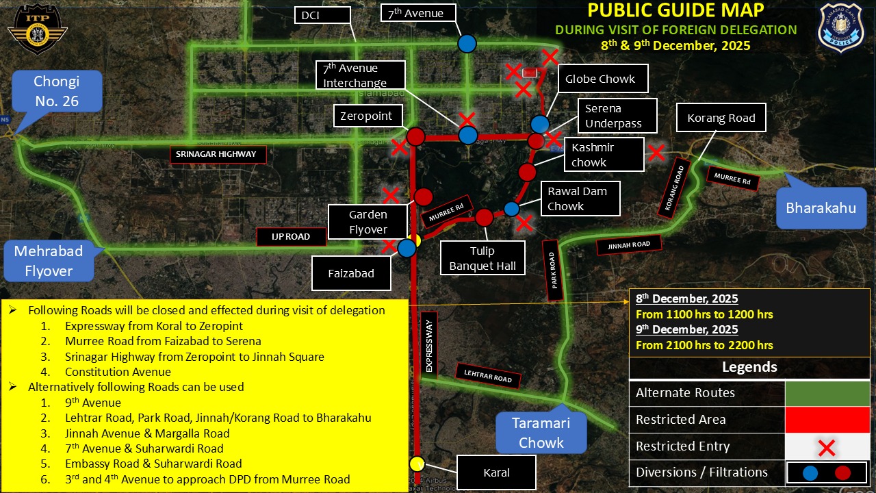 Traffic advisory