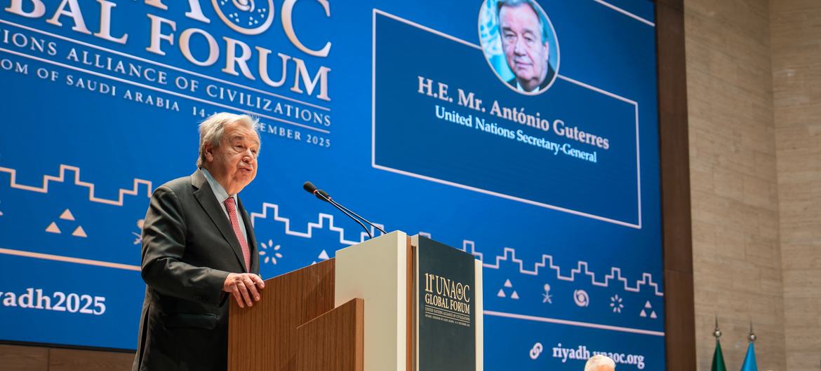 UN Alliance of Civilizations Global Forum kicks off in Saudi Arabia
