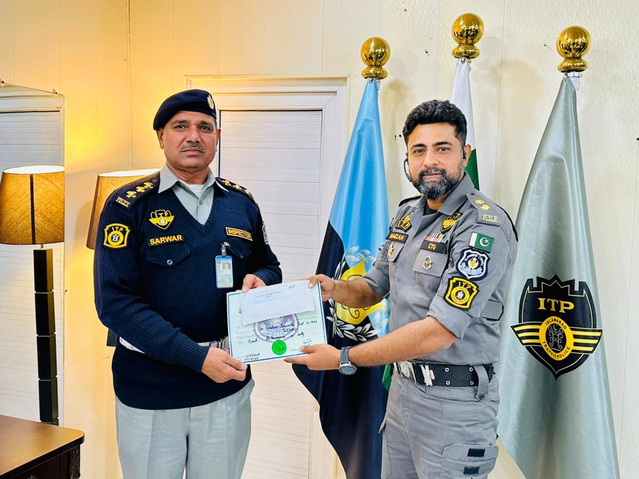 Chief Traffic Officer Islamabad