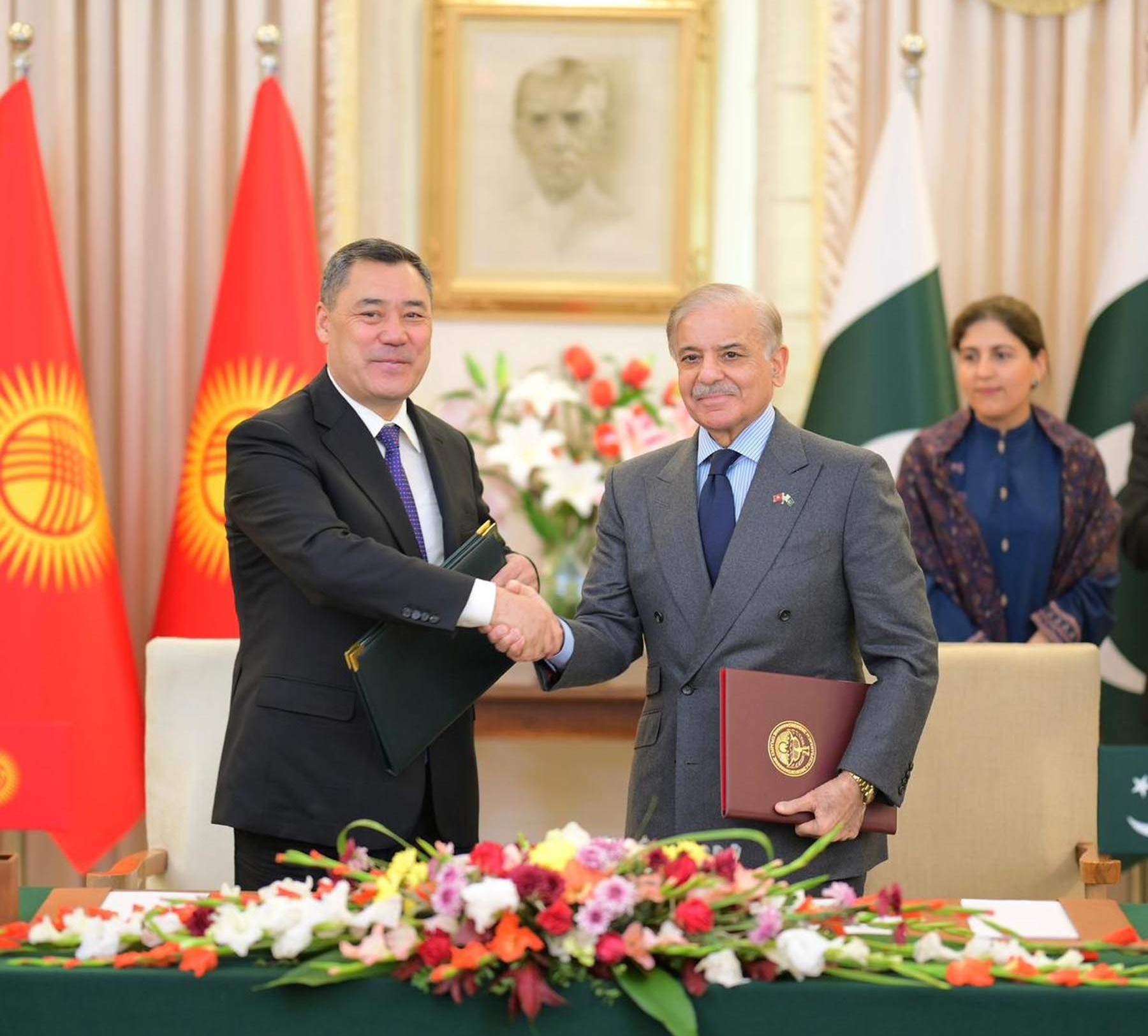 Pakistan and Kyrgyzstan