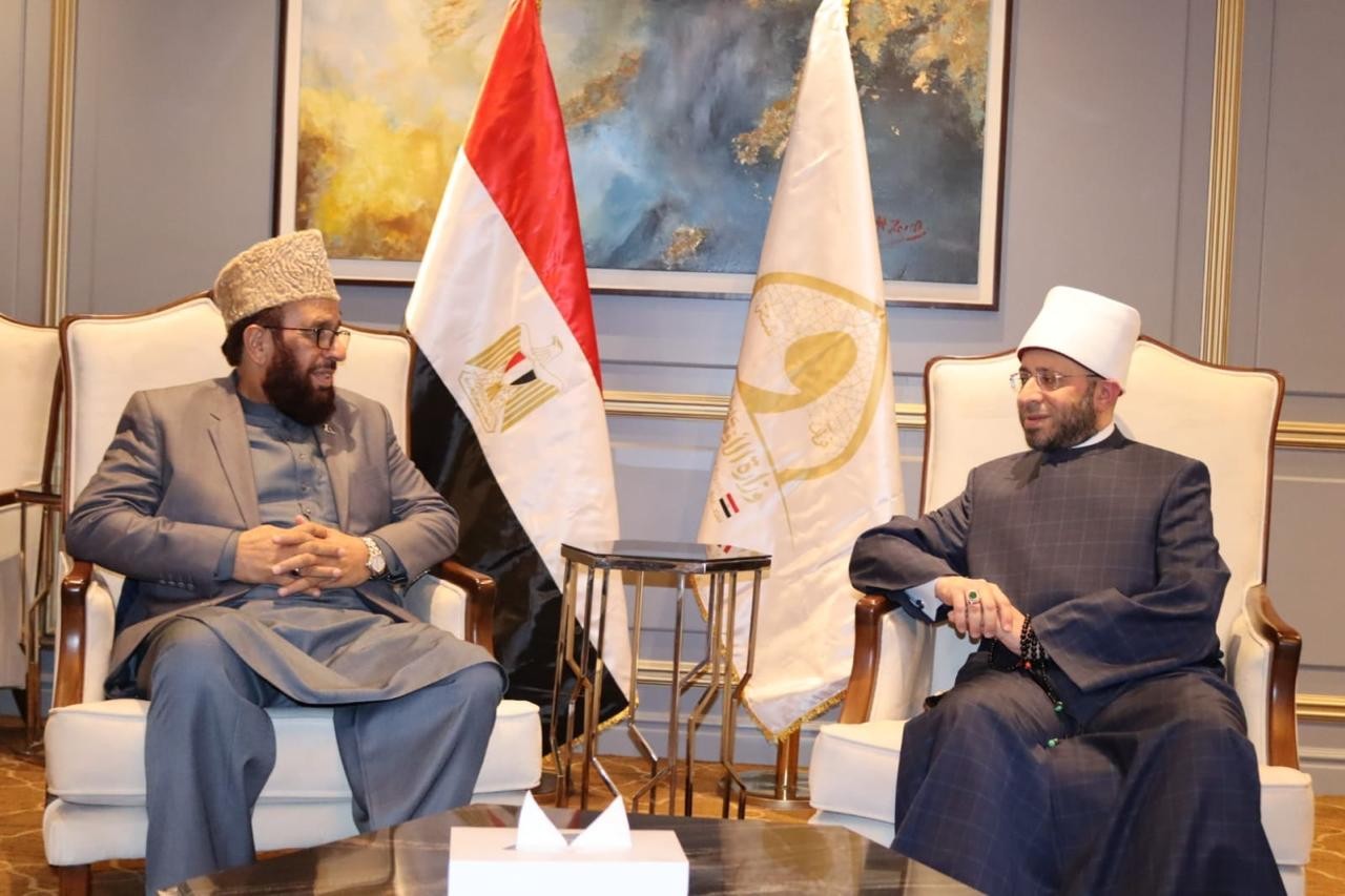 وفاقی وزیر سردار محمد یوسف کی قاہرہ میں مصرکے وزیر اوقاف سے ملاقات،باہمی تعاون کو مزید مستحکم کرنے پر اتفاق