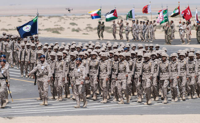 خلیجی ممالک کی مشترکہ امن مشقوں میں سعودی عرب کی شرکت