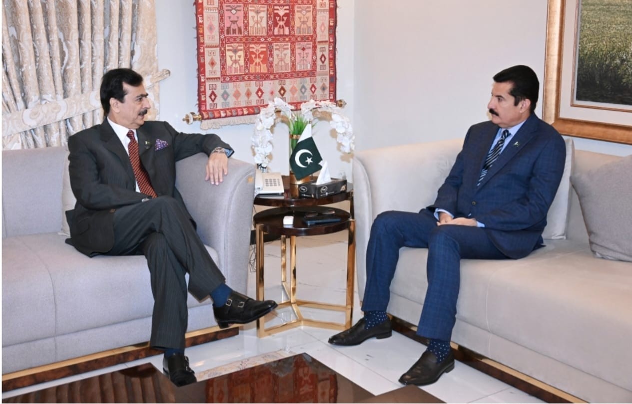 قائم مقام صدرِ پاکستان سید یوسف رضا گیلانی سے فیصل کریم کنڈی کی ملاقات، ملک کی مجموعی سیاسی صورتحال پر تبادلہ خیال