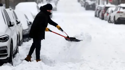 America, heavy snow storm
