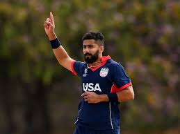 American fast bowler Ali Khan