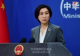 Chinese Foreign Ministry Spokesperson Mao Ning