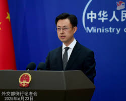 Chinese Foreign Ministry spokesman Guo Jiaqin