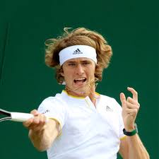 German tennis player Alexander Zverev