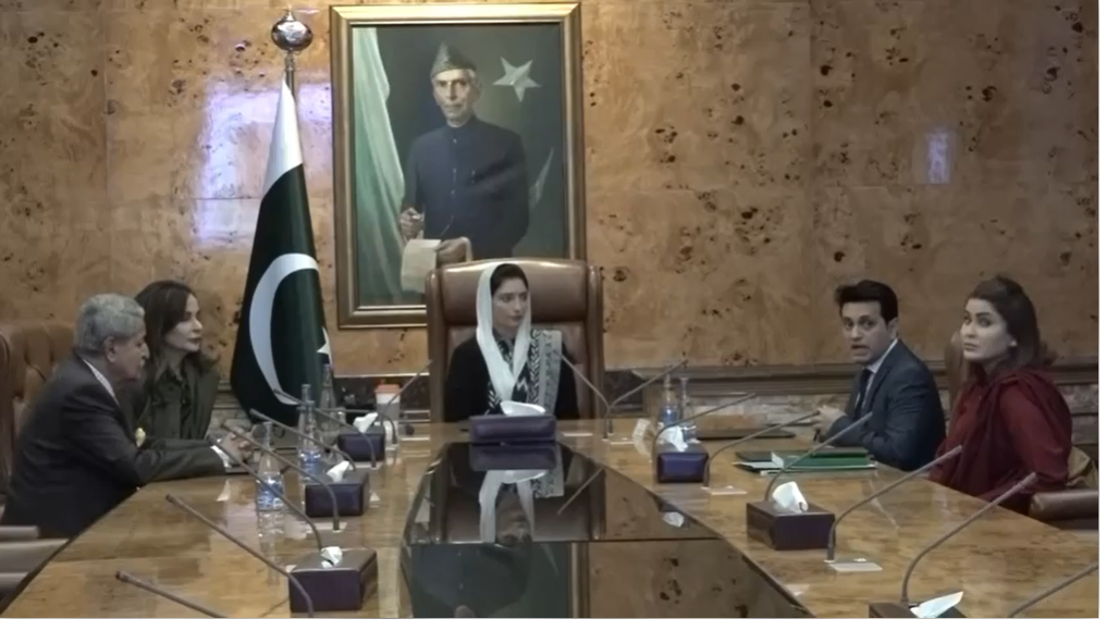 خاتون اول بی بی آصفہ بھٹو زرداری سےپرائم ہاسپٹل ہیلتھ کیئر فیسلٹی کے چیف ایگزیکٹو آفیسر کی ملاقات