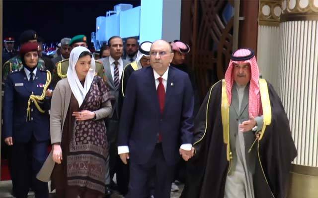 صدر مملکت آصف علی زرداری بحرین کے چار روزہ سرکاری دورے پر منامہ پہنچ گئے