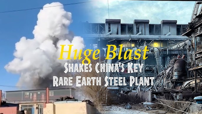 Explosion at steel plant in northern China
