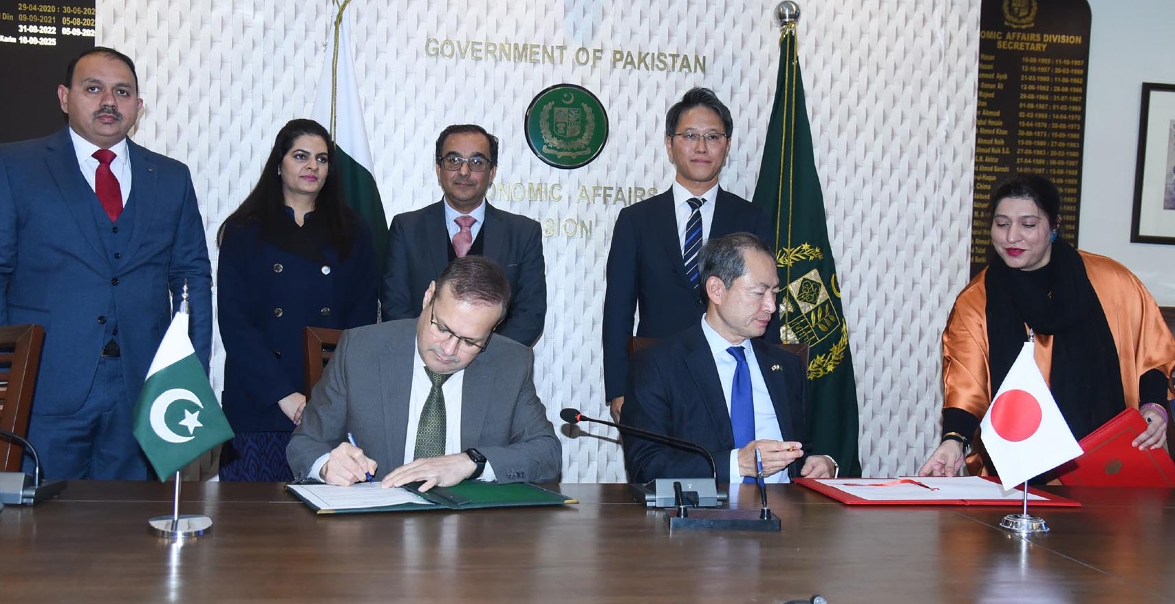 Pakistan and Japan