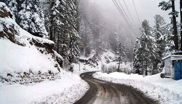 بر ف باری کے باعث مختلف علاقوں میں سڑکوں کے بند ہونے اور پھسلن کی وجہ سے ٹریفک کی روانی میں خلل کا اندیشہ ہے ، محکمہ موسمیات کا انتباہ