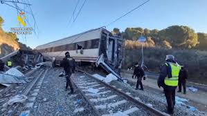 in Spain over train crash