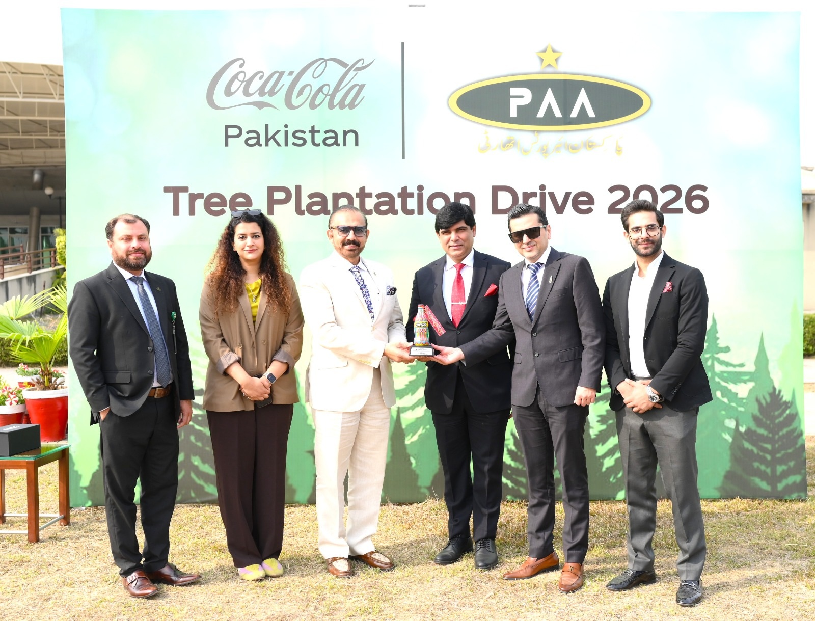 پاکستان ایئرپورٹس اتھارٹی نے کوکا کولا پاکستان کے اشتراک سے بہار 2026 شجرکاری مہم کا آغاز کر دیا