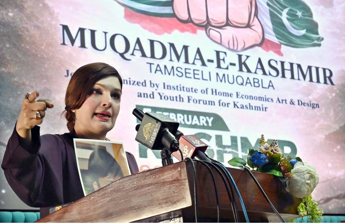 مقبوضہ کشمیر اور فلسطین کے عوام کو یکساں نوعیت کی سنگین انسانی صورتحال اور ریاستی جبر کا سامنا ہے، مشعال حسین ملک