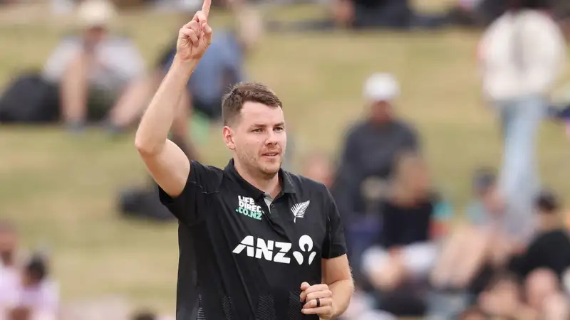 New Zealand fast bowler Jacob Duffy