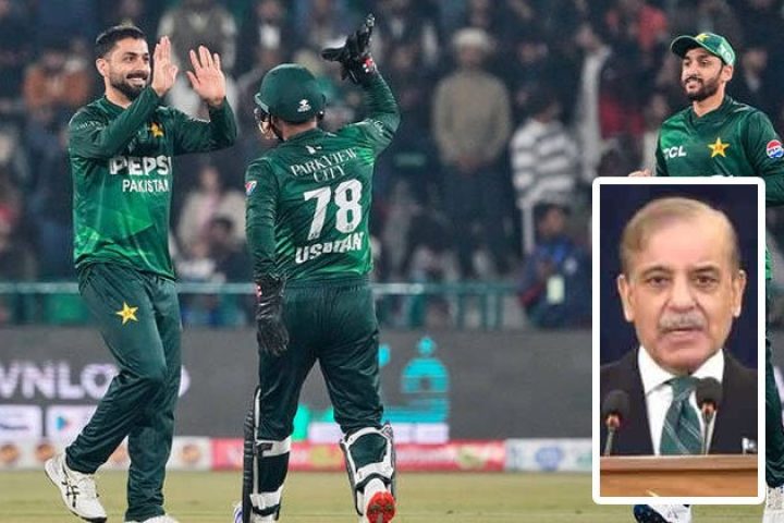 وزیرِ اعظم شہباز شریف کی آسٹریلیا کے خلاف ٹی ٹونٹی کرکٹ سیریز میں کلین سویپ پر قوم کو مبارک باد