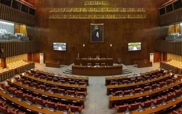 ایوان بالا کا اجلاس منگل کی سہ پہر چار بجے تک ملتوی