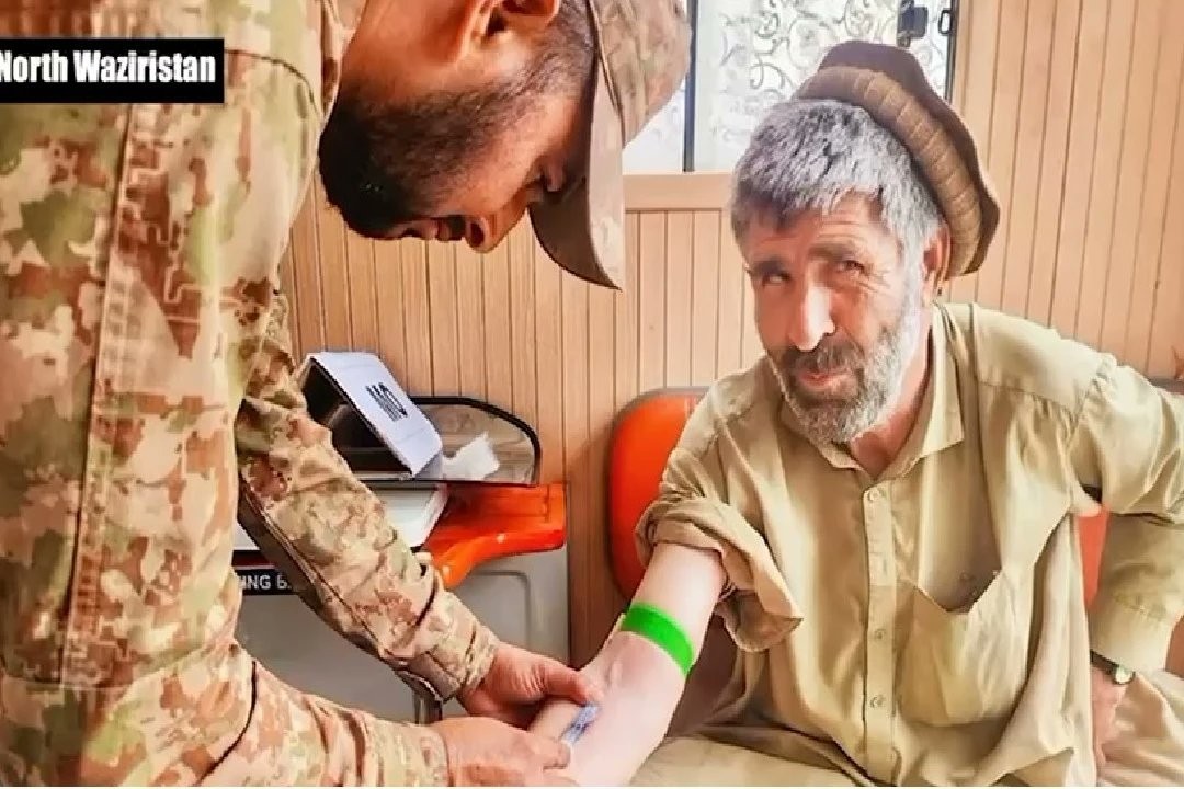 پاک فوج کی جانب سے شمالی وزیرستان کی تحصیل میر علی میں فری میڈیکل کیمپ کا انعقاد