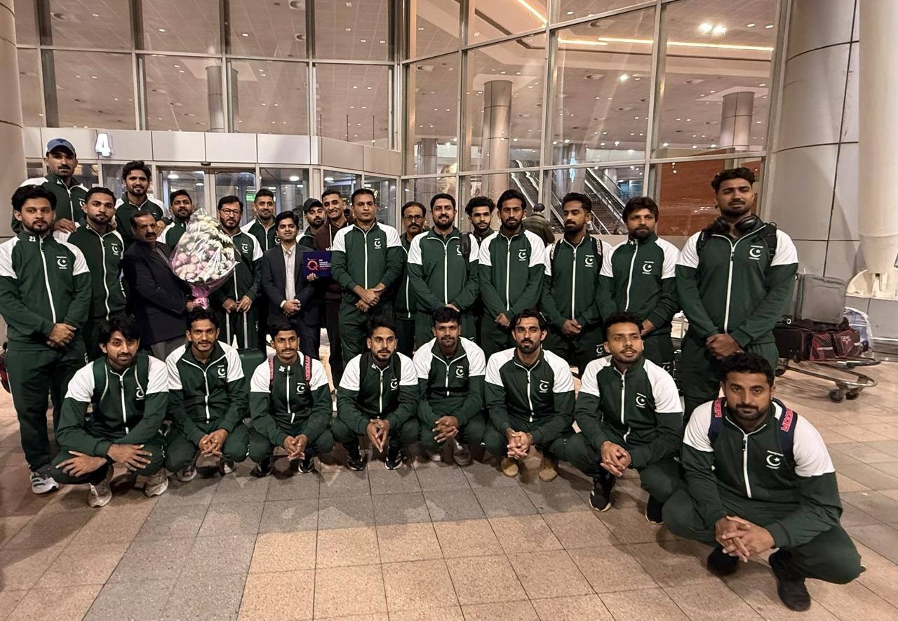 قومی ہاکی ٹیم ورلڈ کپ کوالیفائر میں شرکت کے لیے مصر کے شہر اسماعیلیہ پہنچ گئی