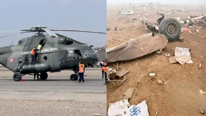 پیرو، فوجی ہیلی کاپٹرحادثے میں 15 افراد ہلاک