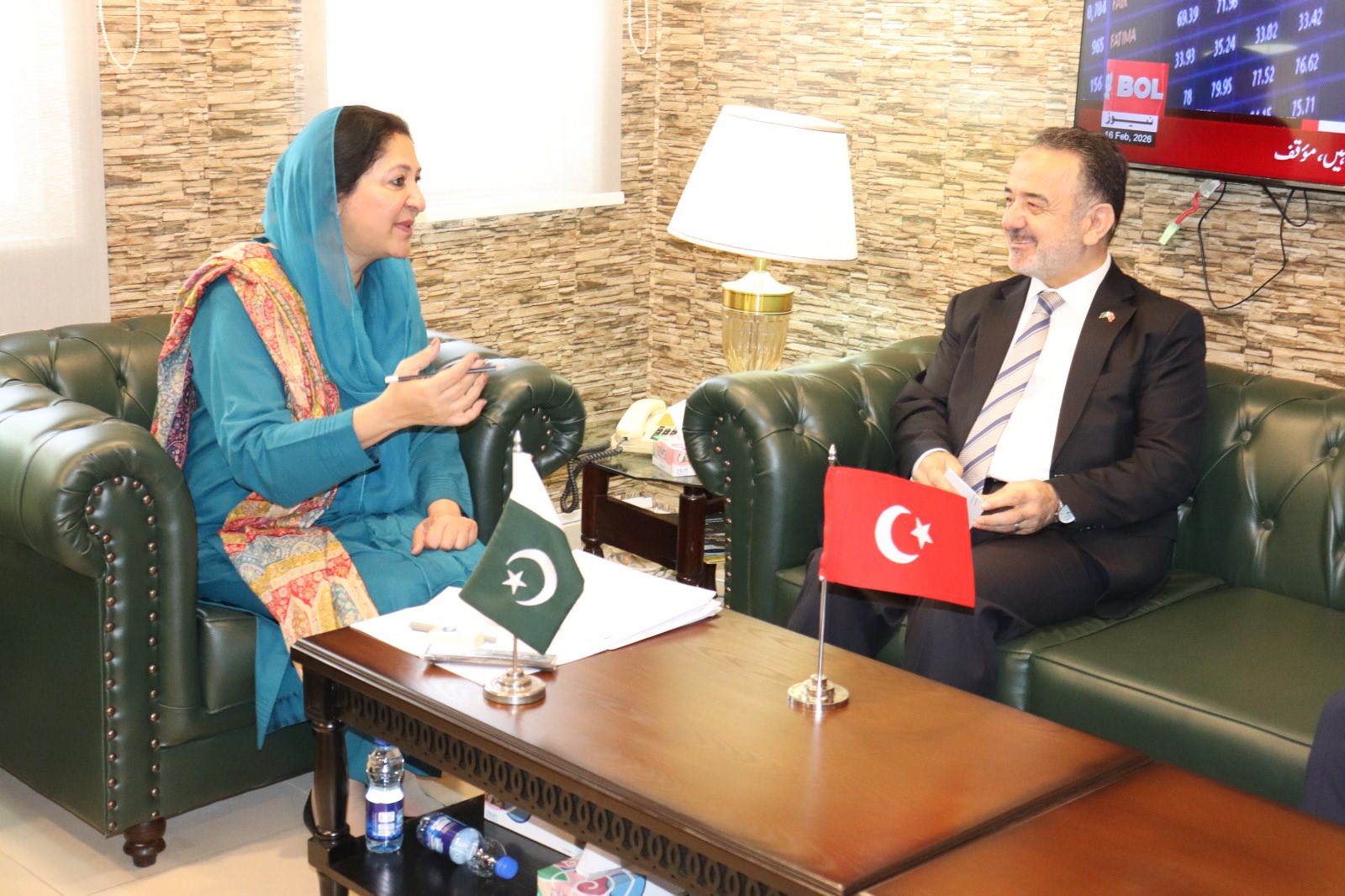 وفاقی وزیر مملکت تعلیم و پیشہ ورانہ تربیت سے ترکیہ کے سفیر عرفان نذیر اوغلو کی ملاقات، تعلیمی شعبے میں ادارہ جاتی روابط کے فروغ اور تعاون کو آسان بنانے پر غور