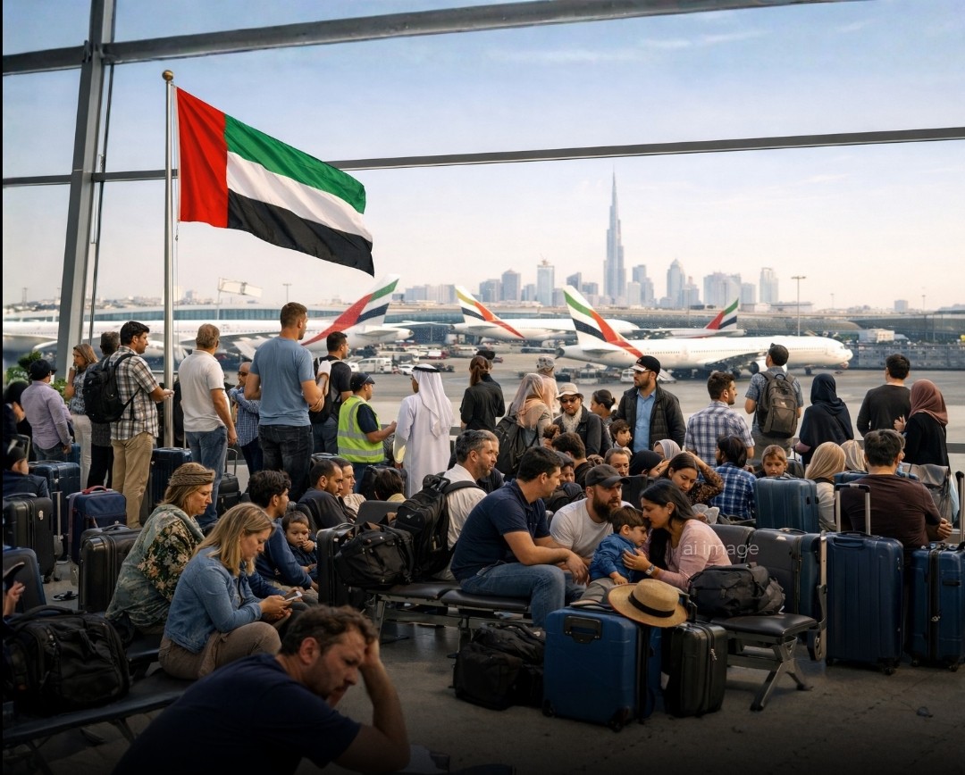فضائی حدود کی بندش، متحدہ عرب امارات میں اوور اسٹے جرمانے معاف کرنے کا اعلان