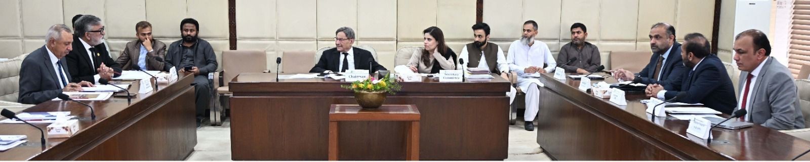 سینیٹ کی قائمہ کمیٹی برائے قانون و انصاف کا اجلاس،وفاقی آئینی عدالت میں بنیادی سہولیات کی کمی پر تشویش کا اظہار