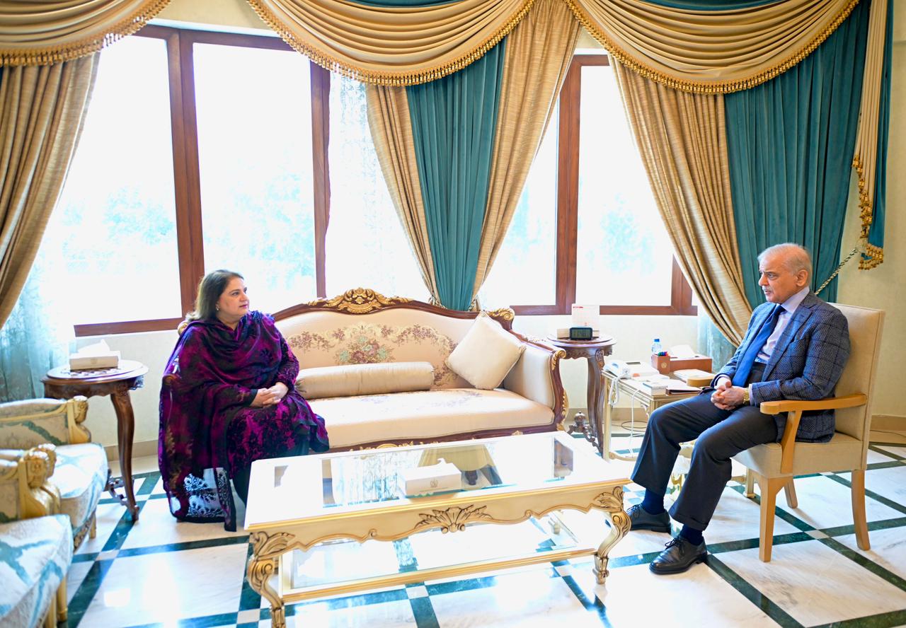 وزیراعظم شہباز شریف سے چیئر پرسن بی آئی ایس پی کی ملاقات، رمضان پیکج کے تحت مستحقین کی امداد میں پیش رفت سے آگاہ کیا