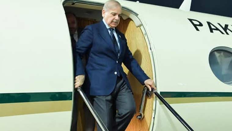 وزیراعظم شہباز شریف سعودی عرب کے سرکاری دورے کے بعد وطن واپس پہنچ گئے