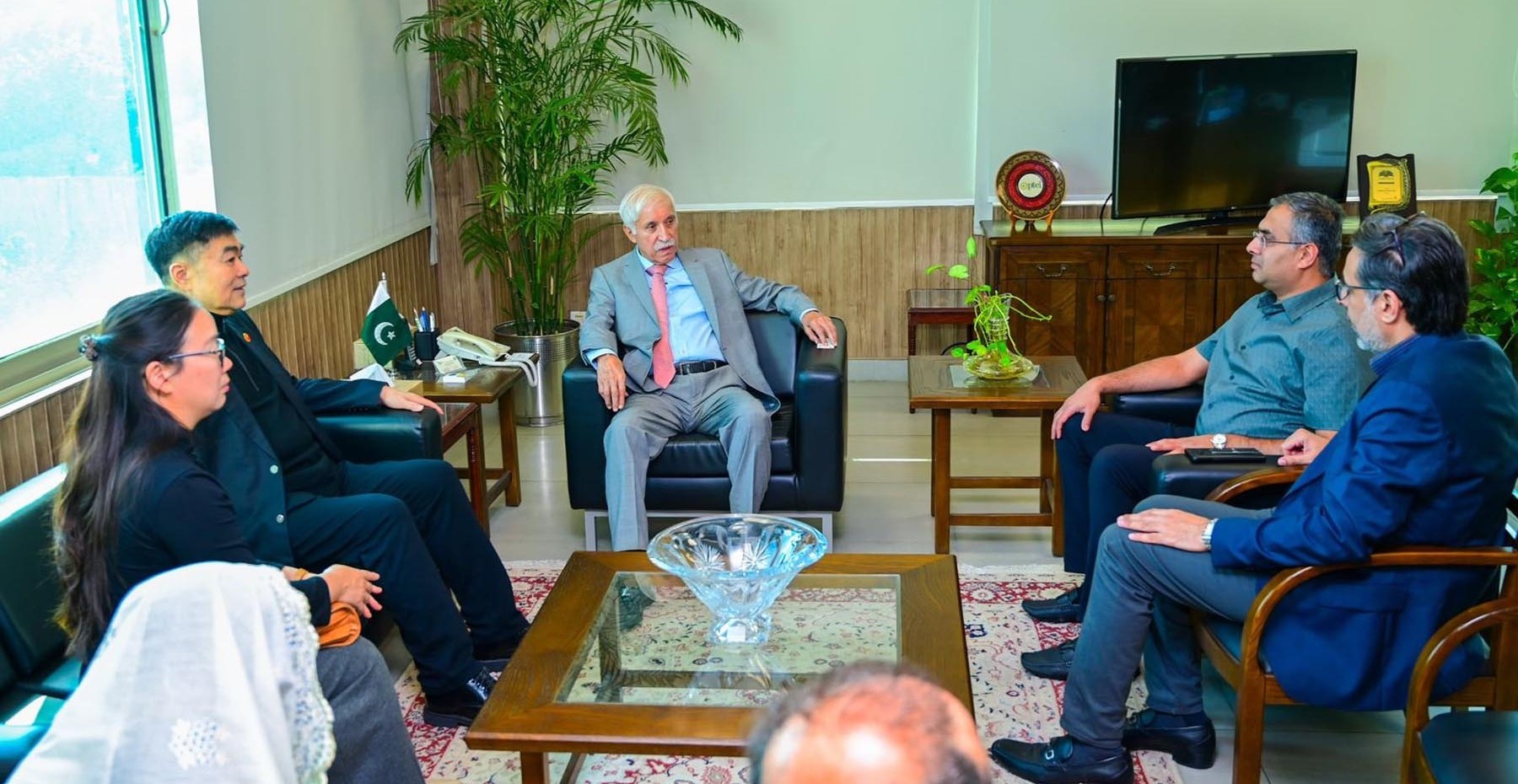Federal Minister Qaiser Ahmed Sheikh