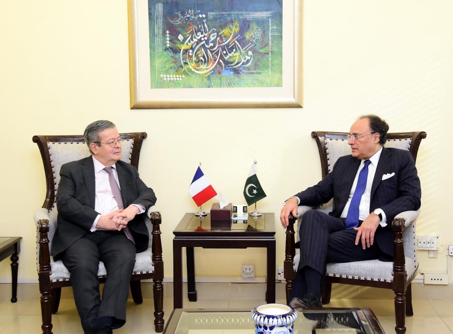 Finance Minister Muhammad Aurangzeb